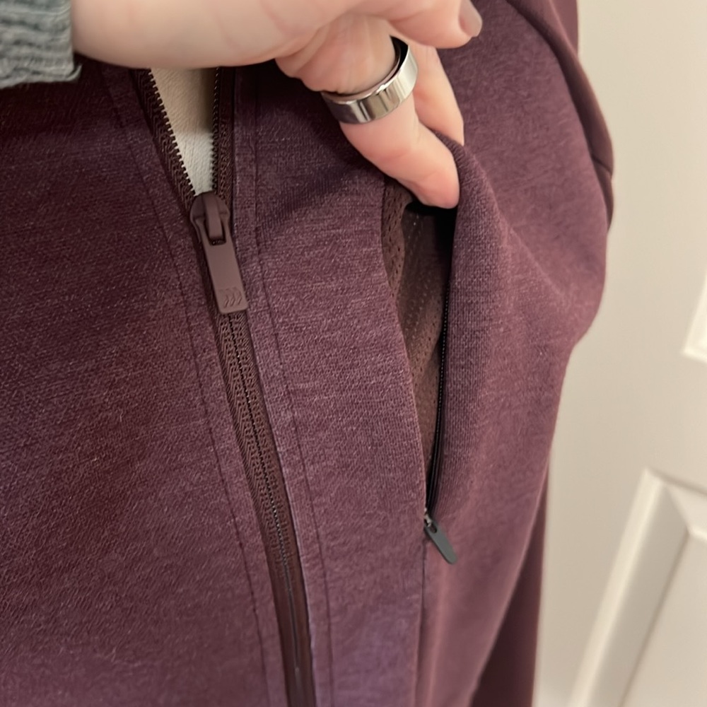 Men’s All In Motion Jacket - Maroon/Berry - Picture 5 of 10